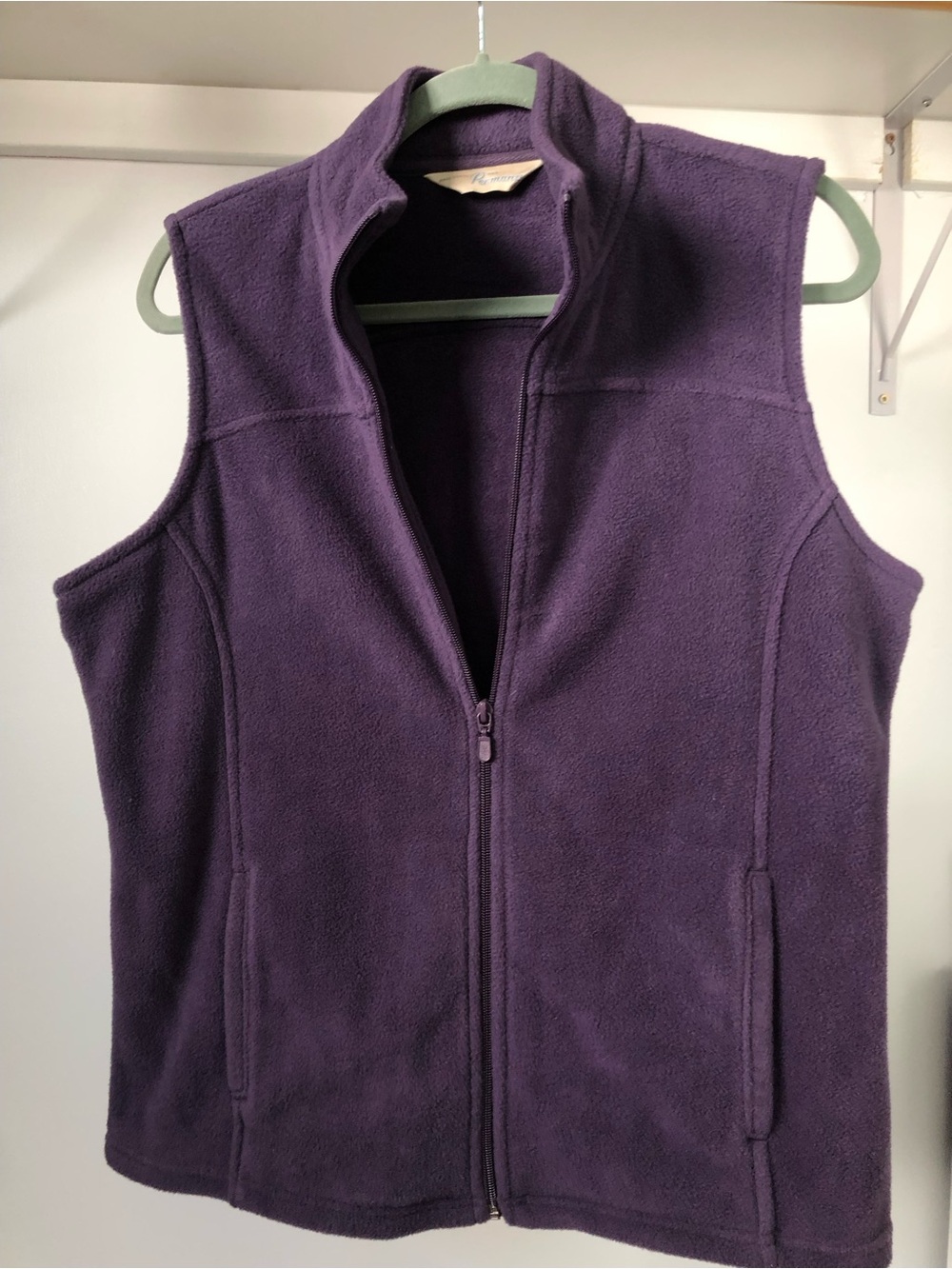 90s Y2K Penmans Purple Classic Fleece Vest Size M Gorpcore
